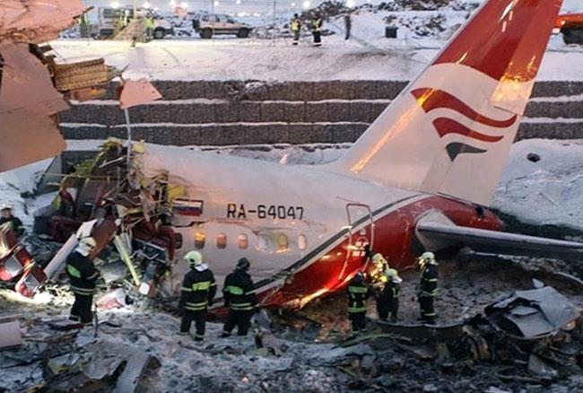 रूसः यात्री विमान क्रैश, 71 लोगों के मारे जाने की आशंका