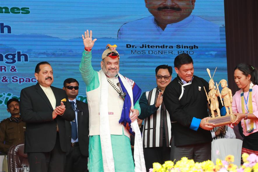 अमित शाह ने अरुणाचल प्रदेश के स्‍थापना दिवस पर शुभकामनाएं दीं