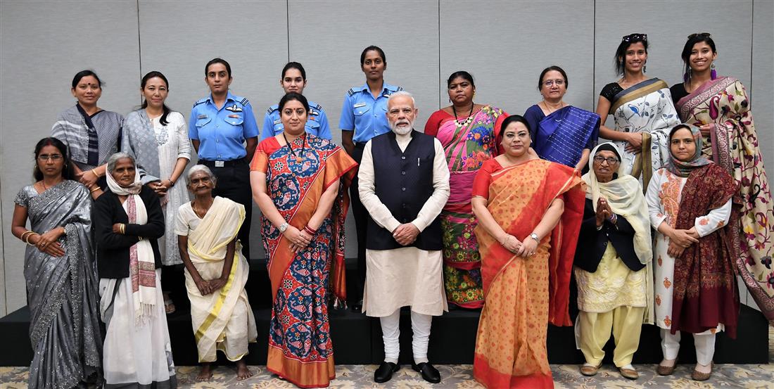 प्रधानमंत्री ने अंतर्राष्ट्रीय महिला दिवस पर नारी शक्ति पुरस्कार विजेताओं से परस्पर बातचीत की