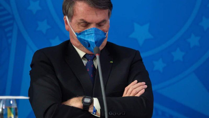 ब्राजीली राष्ट्रपति के लाइव कॉन्फ्रेंस में न्यूड हुआ शख्स