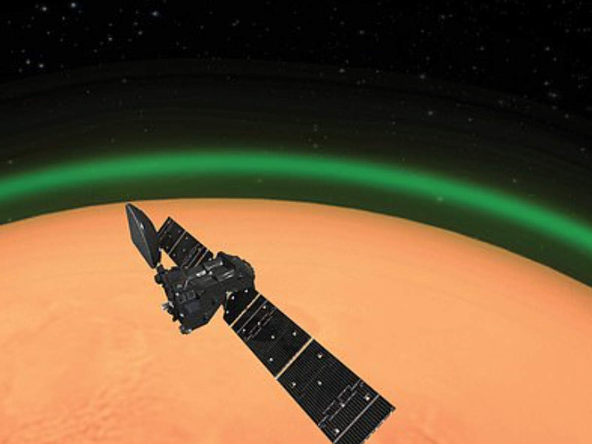 मंगल पर पहली बार मिली चमकती ऑक्सिजन