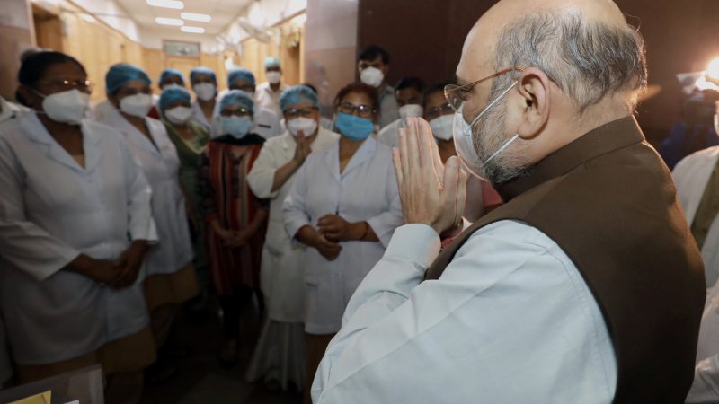 शाह के निर्देशानुसर दिल्ली के सभी कोविड अस्पतालों ने कोविड संक्रमण से अपनी जान गंवाने वाले लोगों के अंतिम संस्कार को गति दी