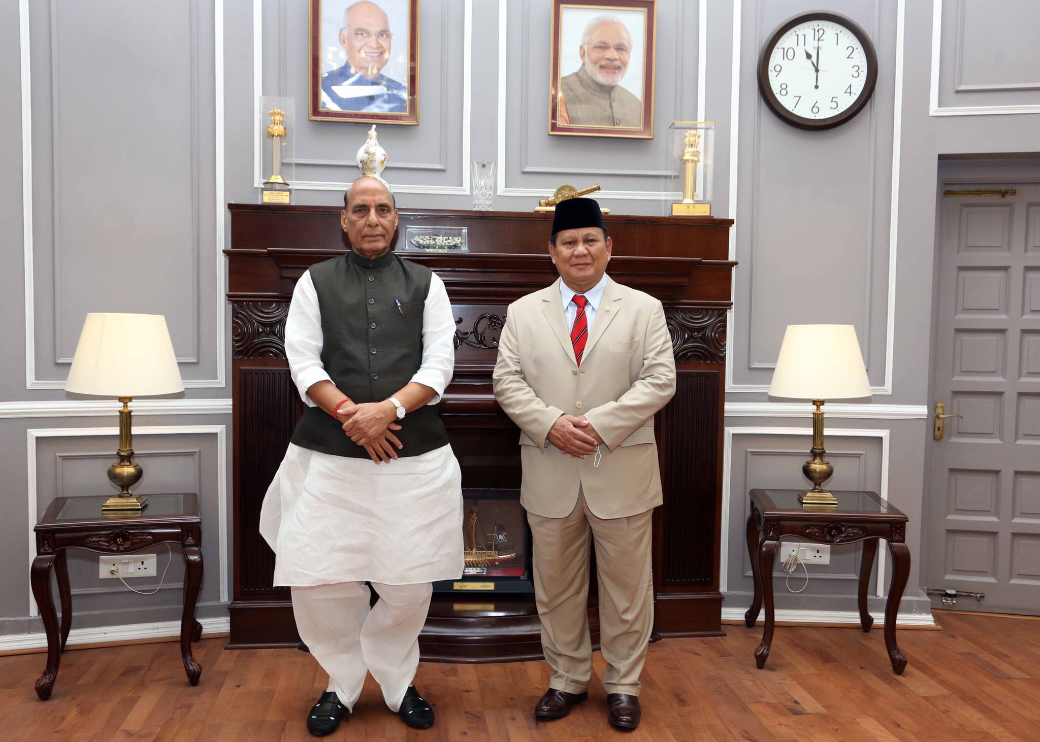 भारत और इंडोनेशिया के बीच रक्षामंत्री संवाद आयोजित किया गया