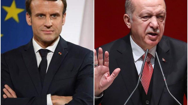 फ्रांस पर भड़का तुर्की, भूमध्य सागर में जंग छेड़ने का लगाया आरोप