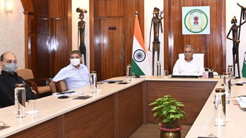 मुख्यमंत्री ने महानदी जल विवाद को लेकर लीगल टीम के साथ की चर्चा