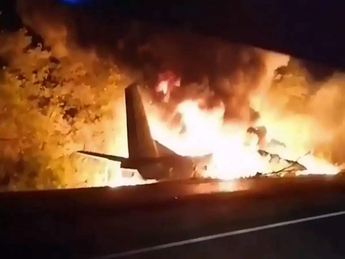 यूक्रेन में हादसे का शिकार हुआ एयरफोर्स का विमान, 22 कैडेट्स की मौत