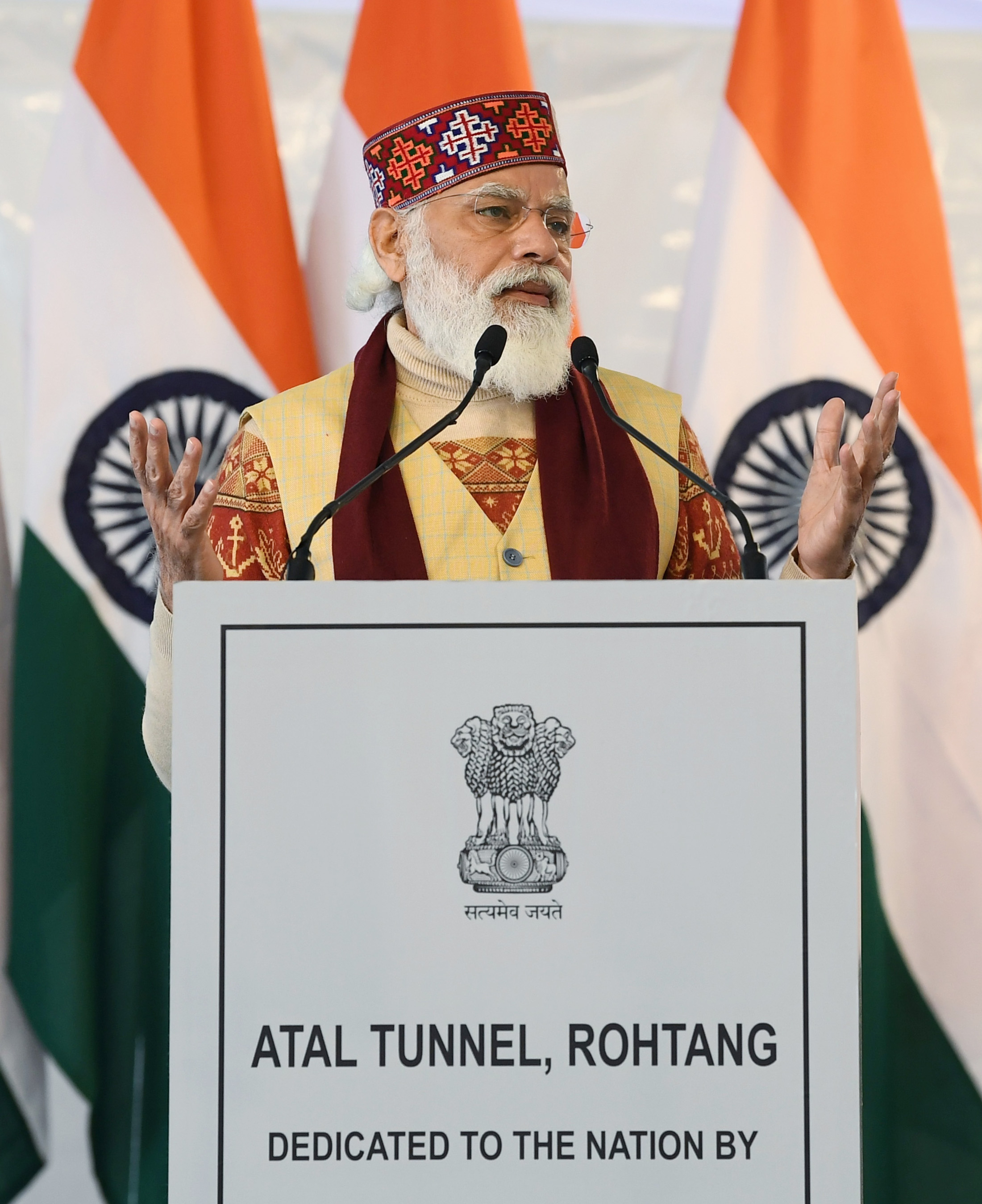अटल टनल से हिमाचल प्रदेश, जम्‍मू-कश्‍मीर, लेह और लद्दाख सशक्‍त होंगे : प्रधानमंत्री