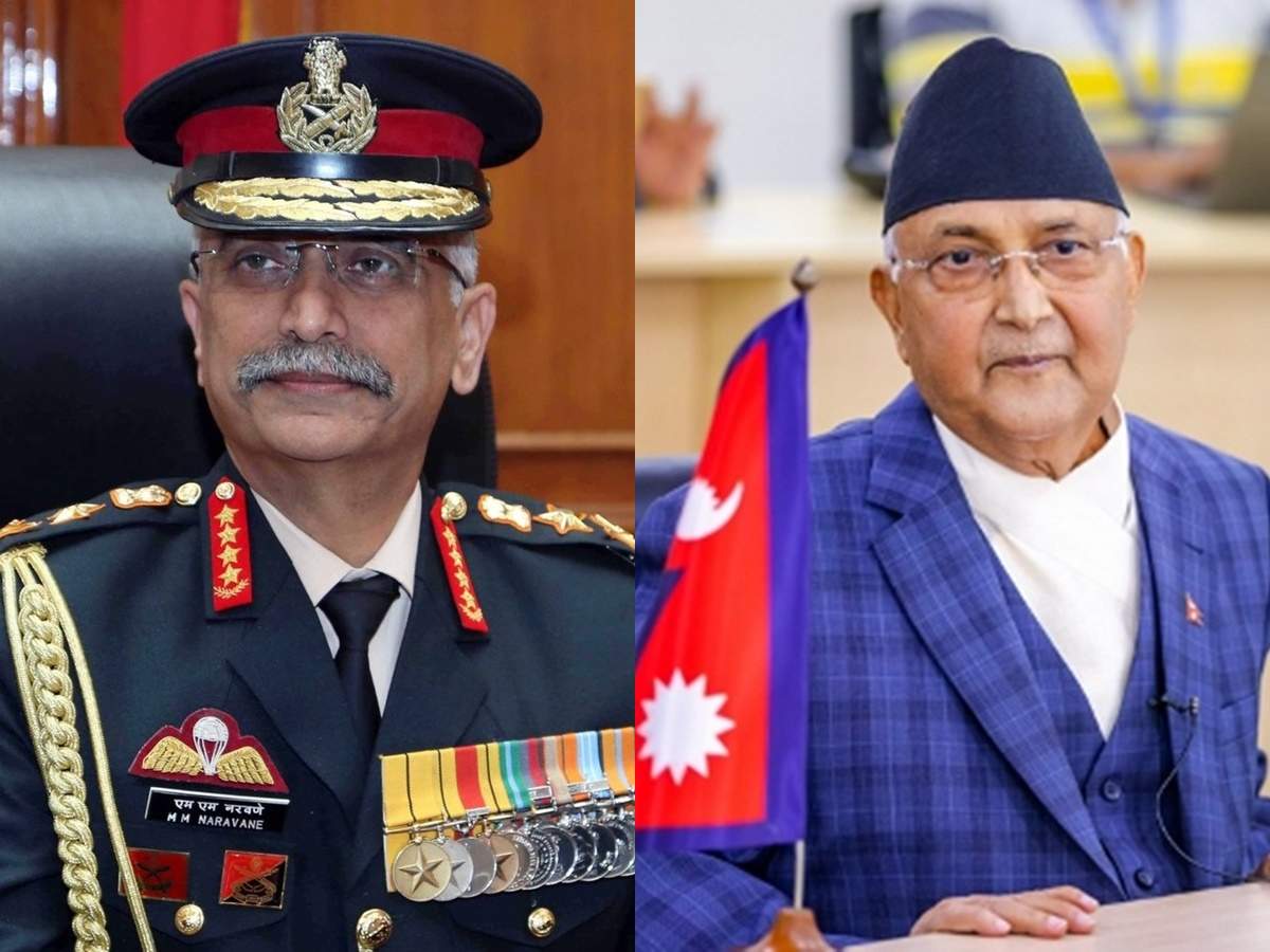 सीमा विवाद के बीच 4 नवंबर को नेपाल जाएंगे जनरल नरवणे, पीएम ओली से भी करेंगे मुलाकात