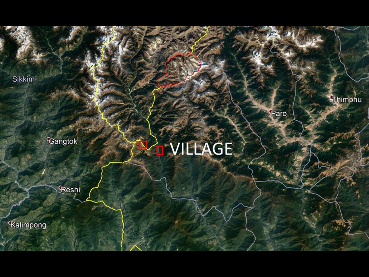 चीन ने भूटान के अंदर डोकलाम के पास बसाया गांव, मीडिया ने खुद ही खोल दी ड्रैगन की पोल