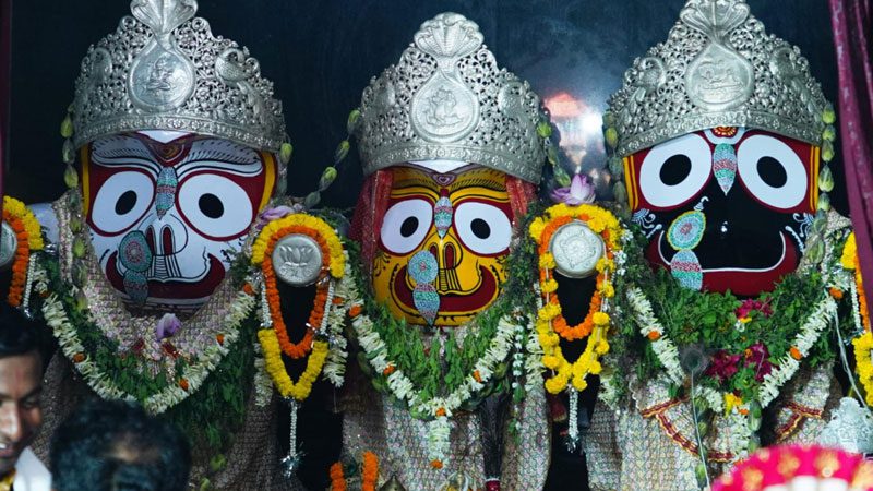 मुख्यमंत्री विष्णु देव साय भगवान जगन्नाथ की रथ यात्रा में हुए शामिल