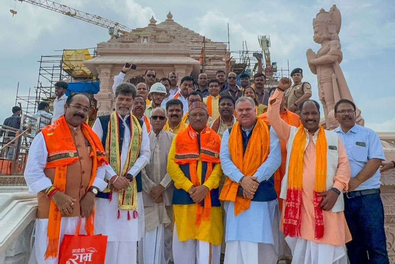 राम मंदिर में गूंजा नारा, छत्तीसगढ़ के भांचा राम, जय श्री राम, जय श्री राम