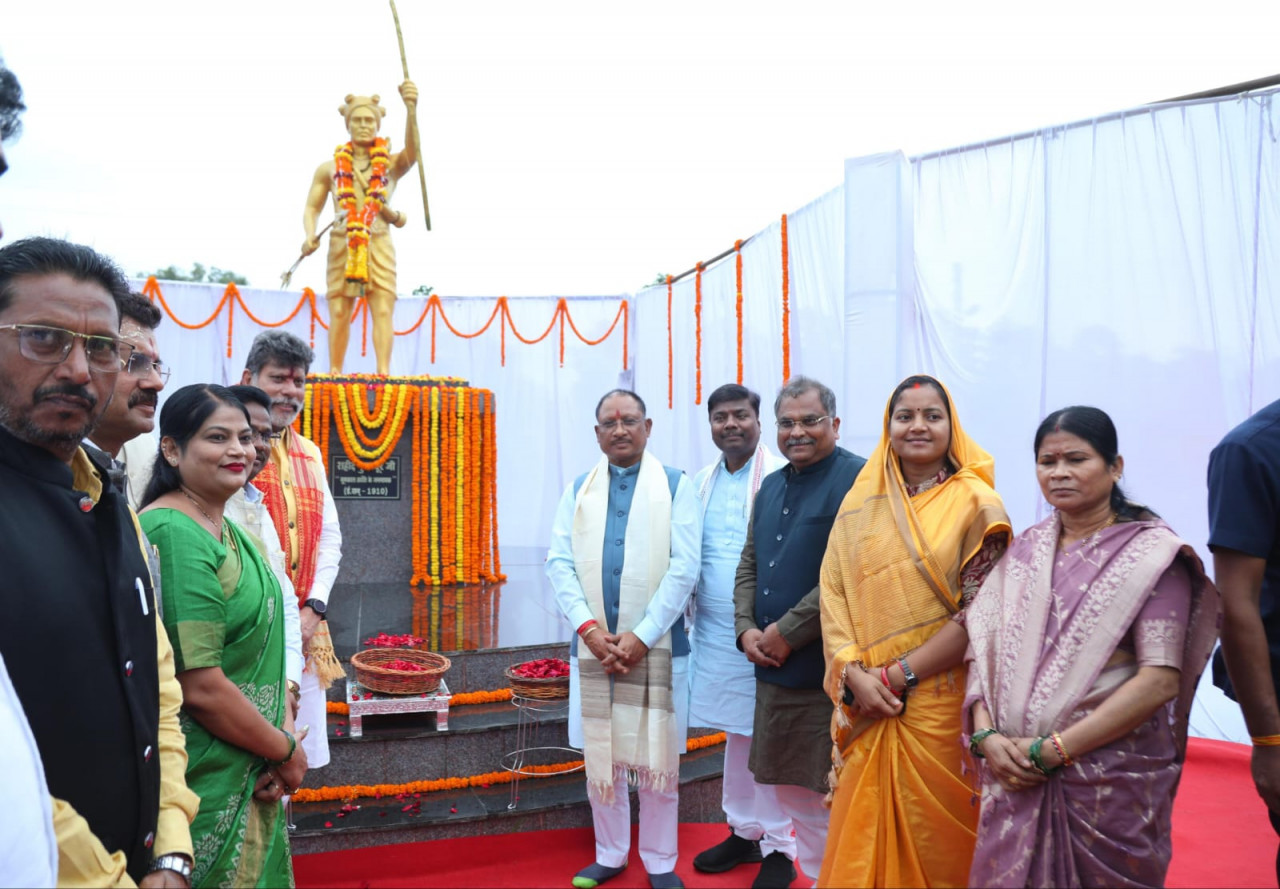 मुख्यमंत्री विष्णुदेव साय ने जल शक्ति अभियान के जागरूकता वाहन को हरी झंडी दिखाकर किया रवाना