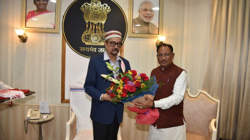 राज्यपाल डेका को मुख्यमंत्री साय ने दी नए वर्ष की शुभकामनाएं