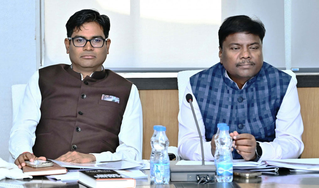 बजट प्रस्ताव पर मंत्री स्तरीय चर्चा : मंत्री केदार कश्यप के विभागों के बजट पर हुई चर्चा