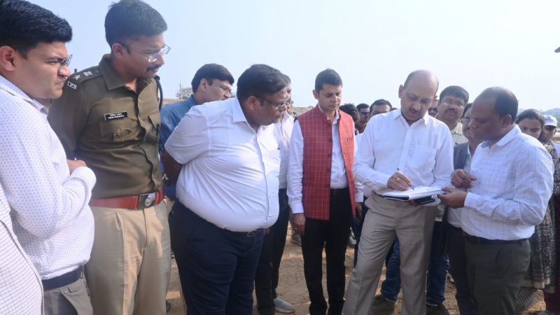 अपर मुख्य सचिव ने राजिम कुंभ कल्प मेला की तैयारियों का लिया जायजा