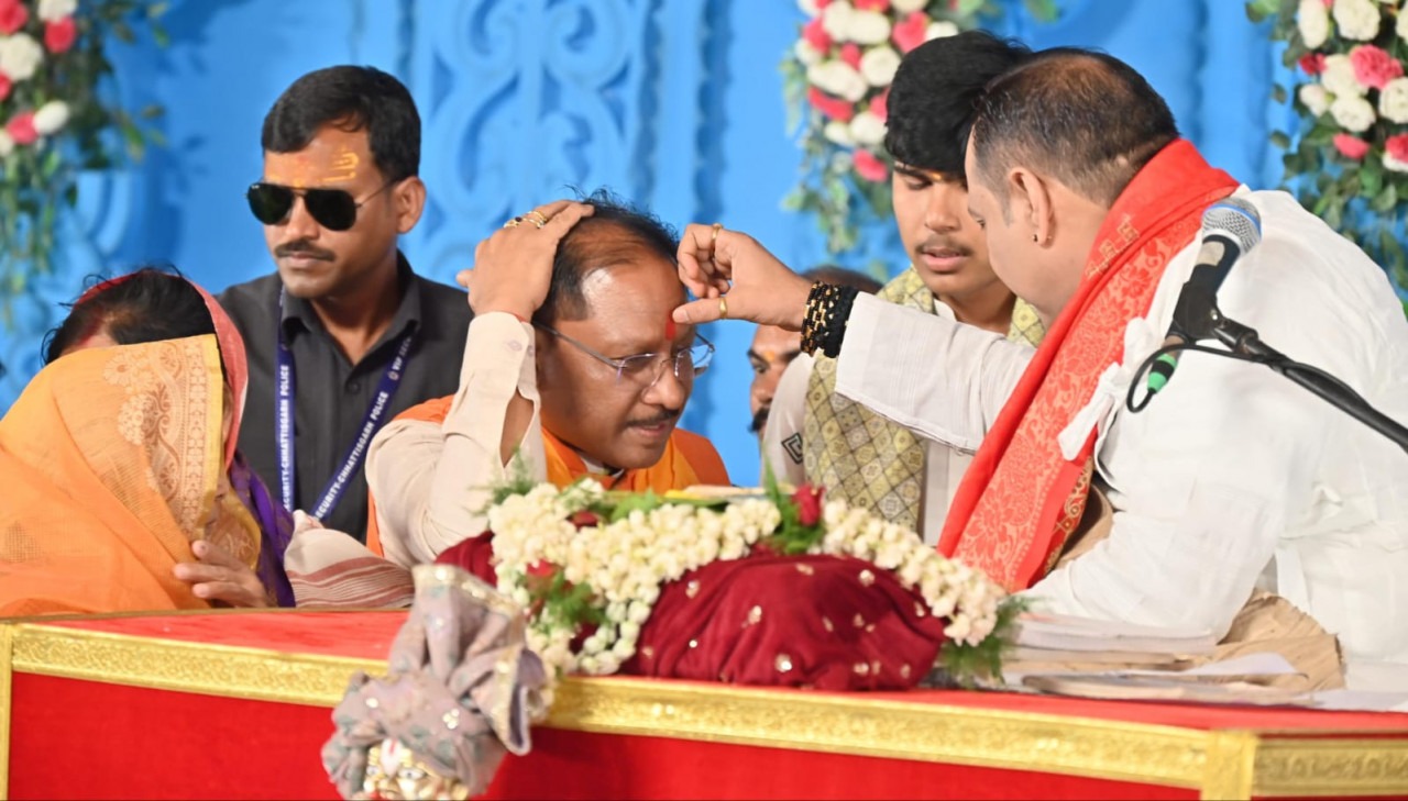 हम सबका परम सौभाग्य है कि मायाली में पूज्य पंडित प्रदीप मिश्रा के श्रीमुख से शिव महापुराण कथा का हो रहा वाचन — मुख्यमंत्री विष्णुदेव साय