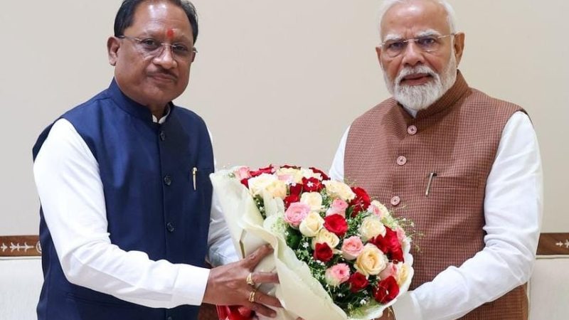 भारत की अर्थव्यवस्था पर वैश्विक मुहर – मुख्यमंत्री साय ने S&P अपग्रेड पर प्रधानमंत्री नरेंद्र मोदी को दी बधाई