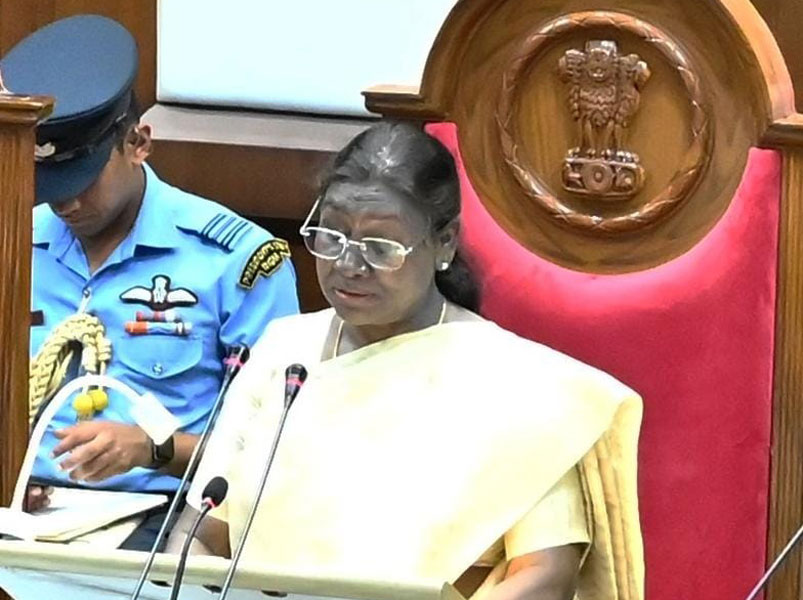 राष्ट्रपति मुर्मु का छत्तीसगढ़ विधान सभा में आह्वान: नारी सशक्तीकरण और समरसता से बनेगा श्रेष्ठ छत्तीसगढ़