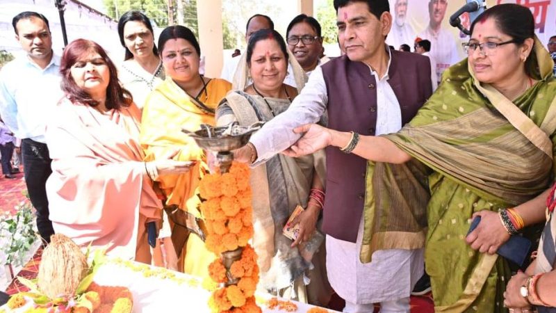 महिलाओं की समृद्धि से ही होगी प्रदेश की उन्नति -राजस्व मंत्री वर्मा