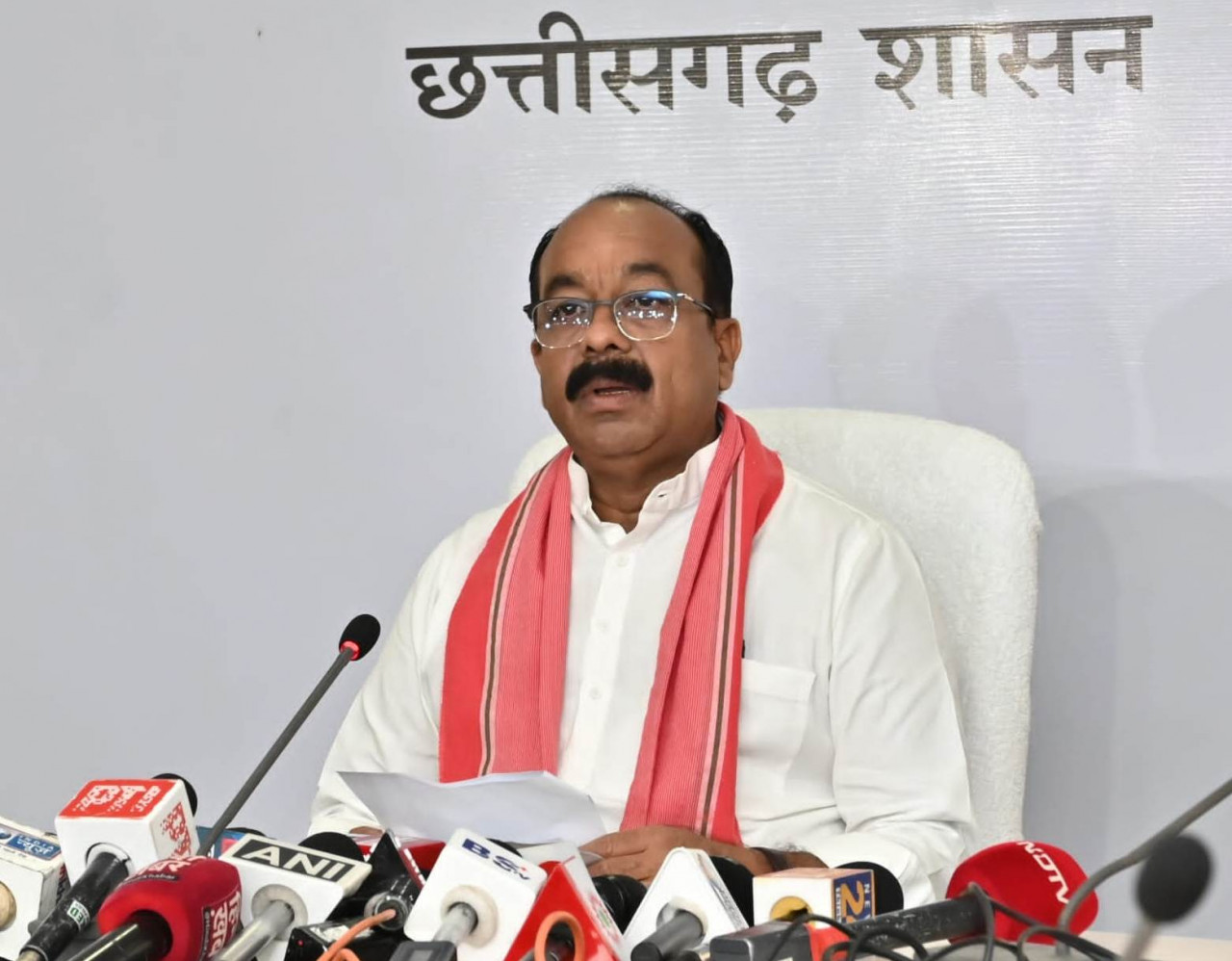 उप मुख्यमंत्री श्री अरुण साव ने कैबिनेट की बैठक में लिए गए निर्णयों की जानकारी दी