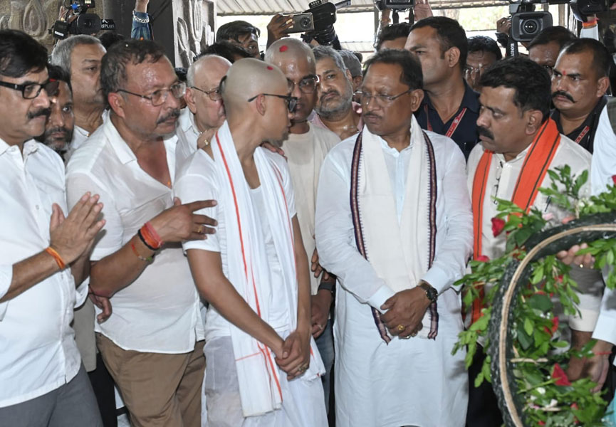 आतंकवादियों की कायराना हरकत से प्रदेश ने अपना बेटा खोया: मुख्यमंत्री साय