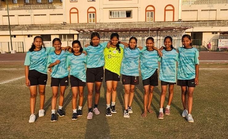खेलो इंडिया एकेडमी रायपुर में सुकमा की 8 महिला फुटबॉल खिलाड़ी चयनित प्रतिभाओं को मिला राज्य स्तरीय मंच