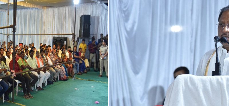 सरकार के कार्यों से प्रदेश में आ रही है खुशहाली : मुख्यमंत्री विष्णु देव साय