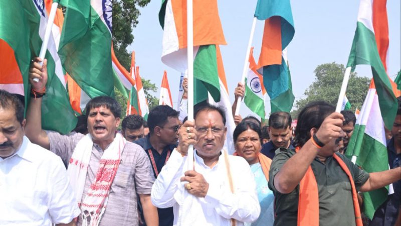 देशभक्ति के रंग में रंगा छत्तीसगढ़