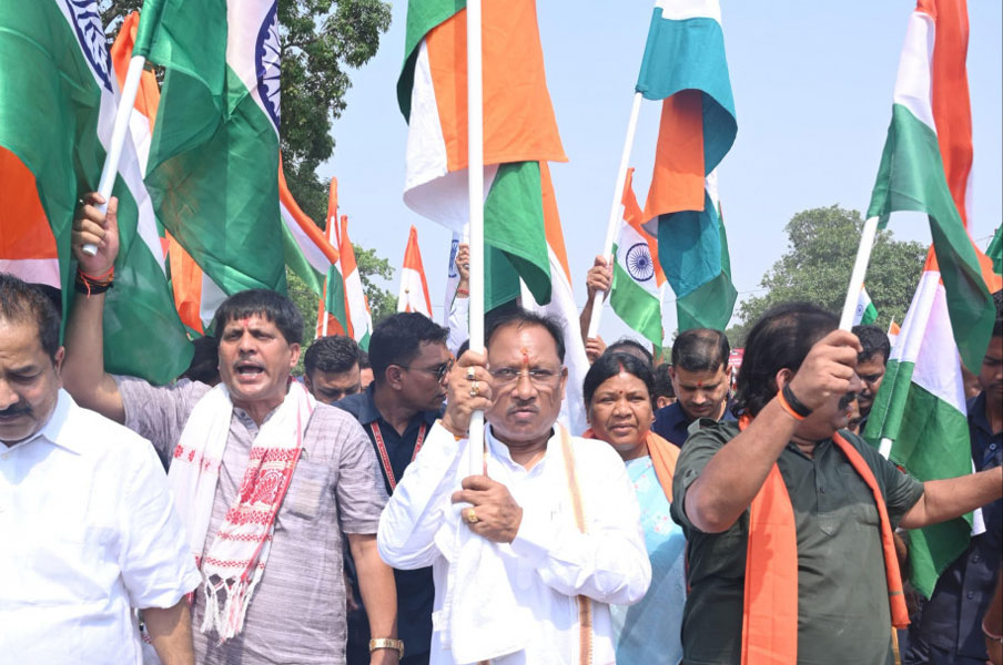 देशभक्ति के रंग में रंगा छत्तीसगढ़