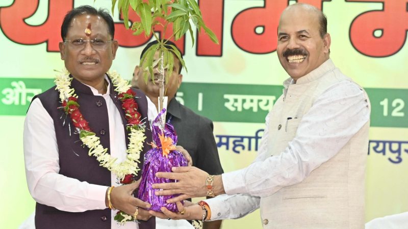 आम की खेेती किसानों की आय बढ़ाने में मददगार : मुख्यमंत्री विष्णु देव साय