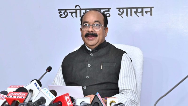 उप मुख्यमंत्री अरुण साव ने कैबिनेट की बैठक में लिए गए निर्णयों की जानकारी दी