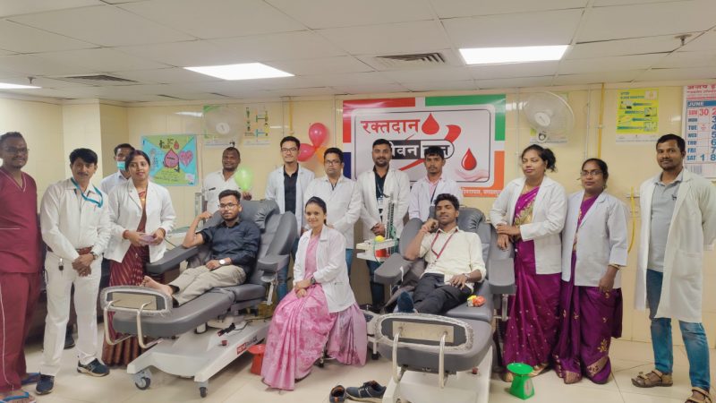 आयुष्मान आरोग्य मेलों में 11 जून को रक्तदान जागरूकता कार्यक्रम