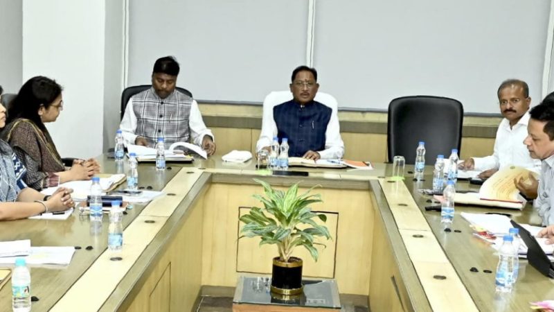 कैम्पा मद का नियमानुसार हो समुचित उपयोग : मुख्यमंत्री विष्णु देव साय