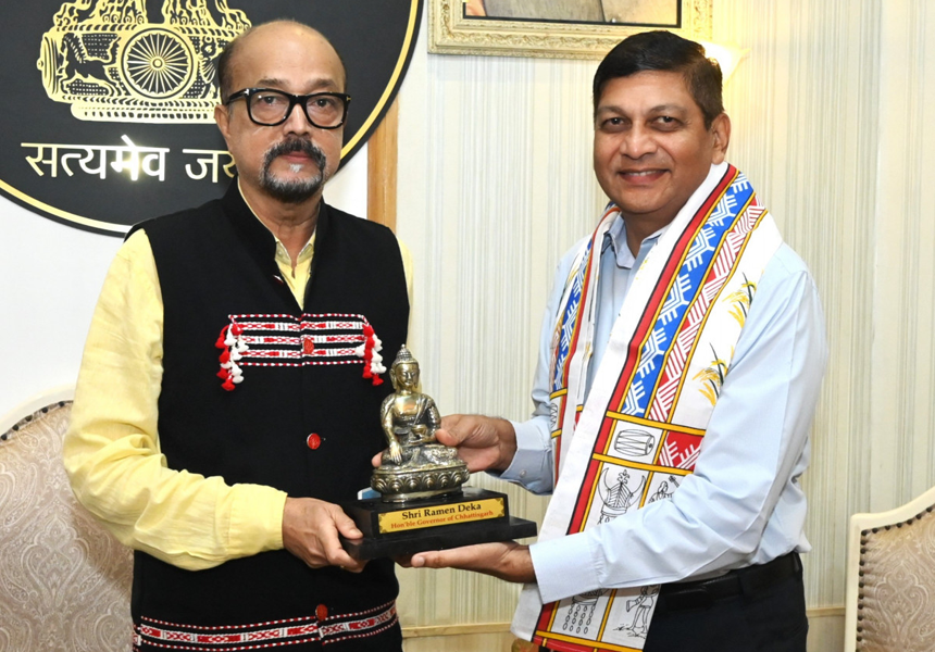 राज्यपाल डेका ने मुख्य सचिव जैन को सेवानिवृत्ति पर दी शुभकामनाएं