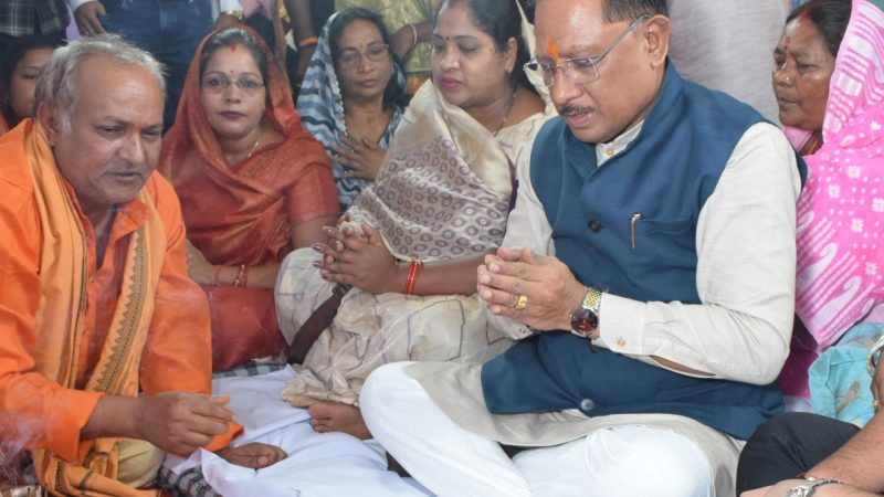 मुख्यमंत्री विष्णुदेव साय ने दुलदुला में 3 करोड़ से अधिक के विकास कार्यों का किया लोकार्पण व भूमिपूजन