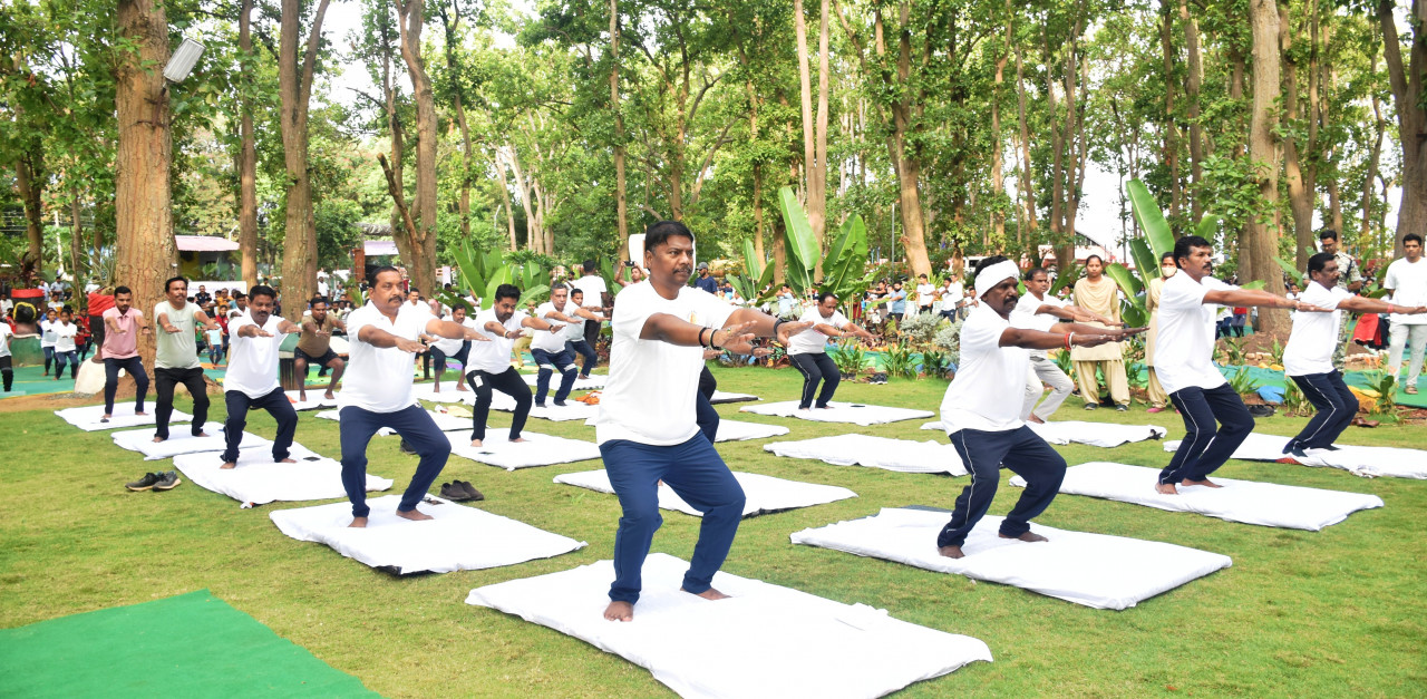 योग स्वस्थ समाज का आधार है, इसे जीवन का हिस्सा बनाएं – वनमंत्री केदार कश्यप