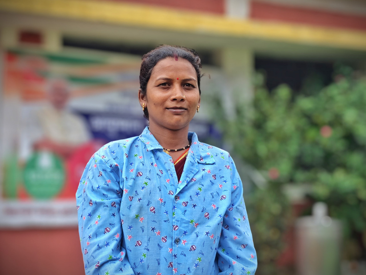 समस्याओं के निराकरण होने पर जनजातीय महिलाओं ने की शिविर की सराहना