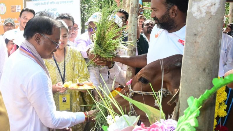मुख्यमंत्री ने दुधारू पशु प्रदाय योजना का किया शुभारंभ