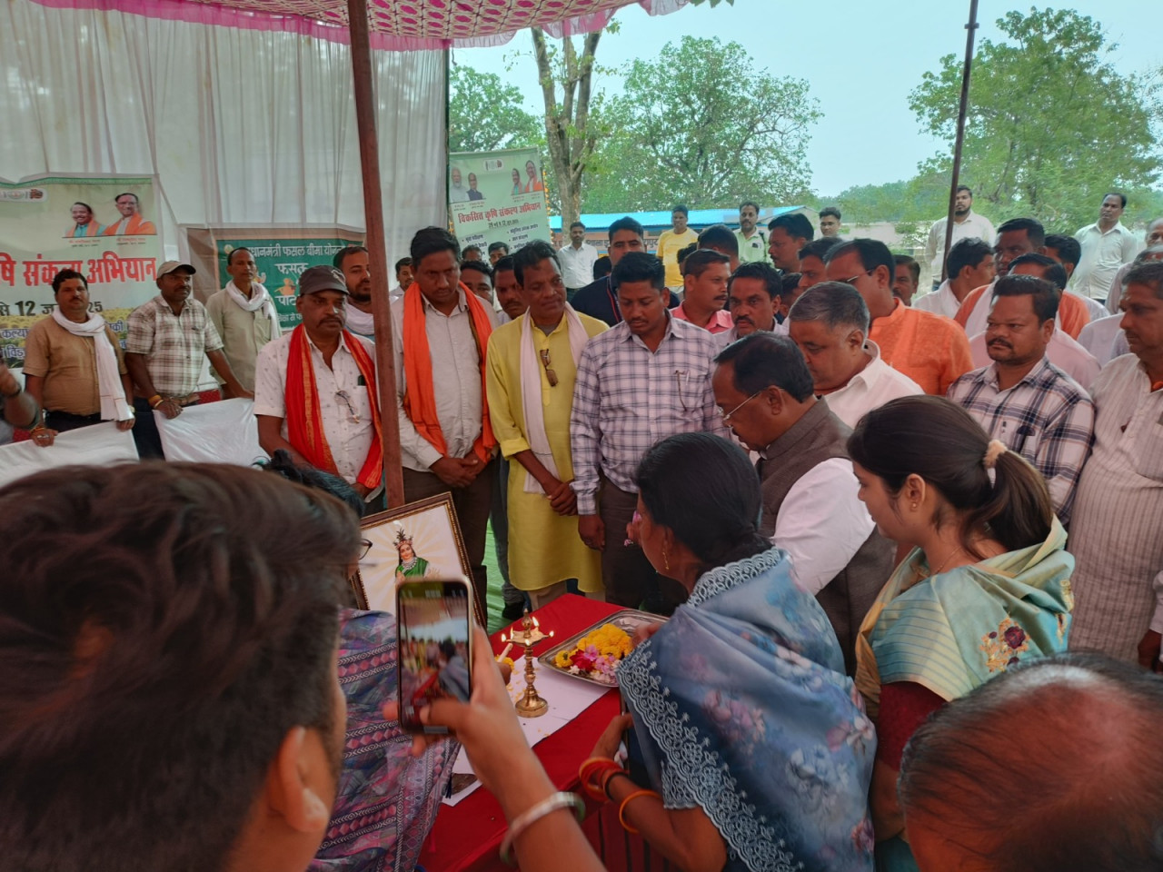 कृषि मंत्री रामविचार नेताम ने वैज्ञानिक एवं उन्नत तकनीकों को अपनाने किया प्रेरित