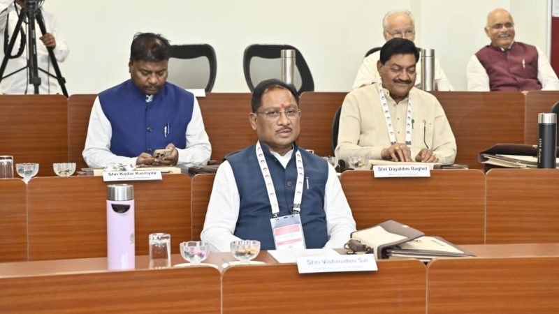 मुख्यमंत्री विष्णु देव साय एवं मंत्रिमंडल का चिंतन शिविर 2.0 शुरू