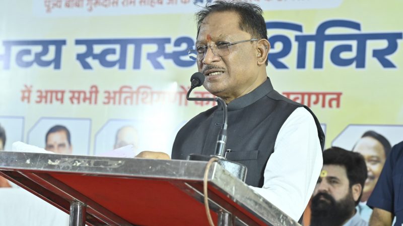 संतुलित आहार, नियमित व्यायाम और समय-समय पर जांच ही रोगों से बचाव का मूल मंत्र : मुख्यमंत्री विष्णु देव साय