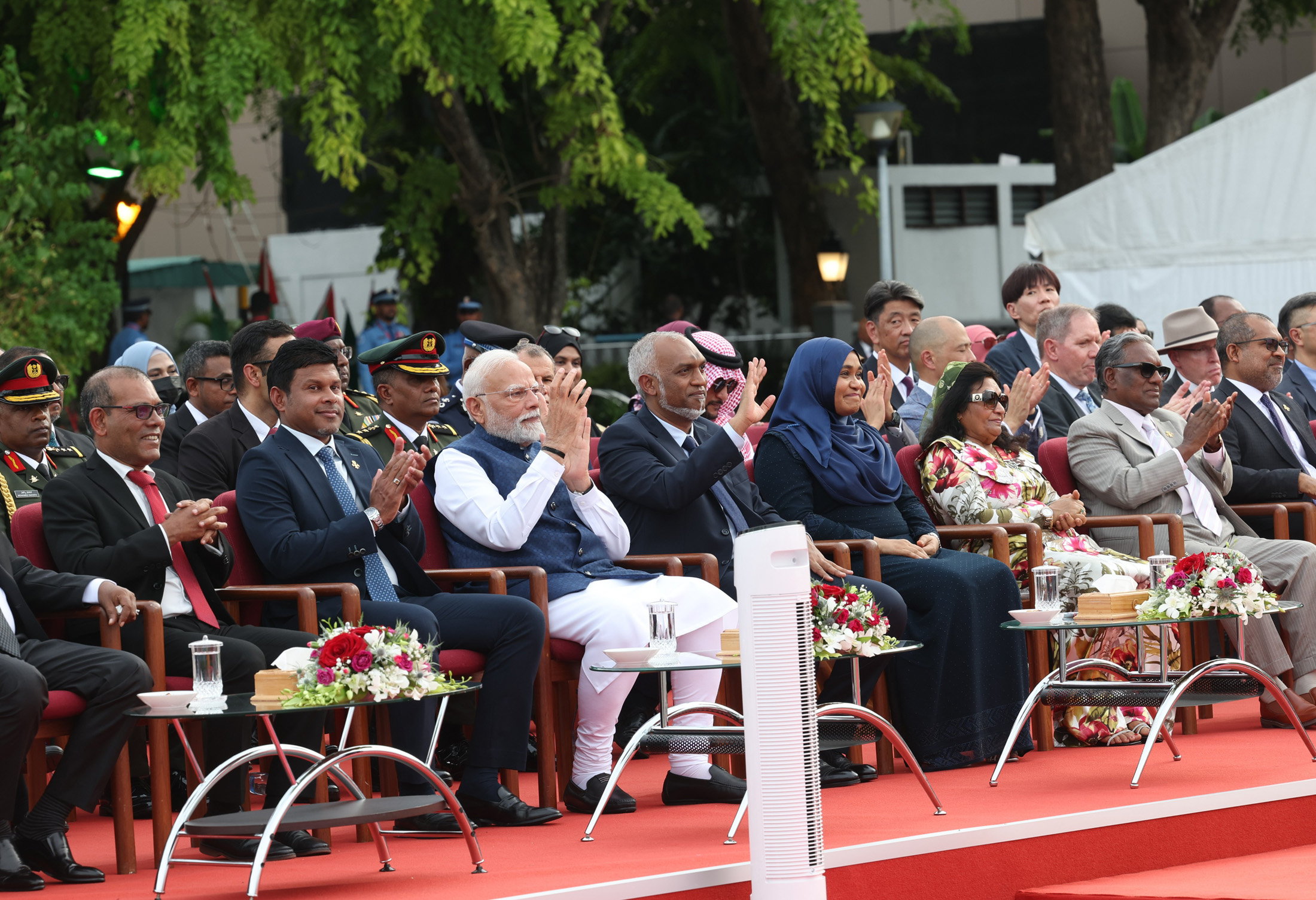 प्रधानमंत्री ने मालदीव की स्वतंत्रता की 60वीं वर्षगांठ समारोह में मुख्य अतिथि के रूप में शिरकत की