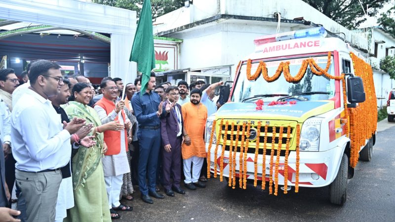 स्वास्थ्य सेवाओं के सुदृढ़ीकरण हेतु मुख्यमंत्री की दूरदर्शी पहल