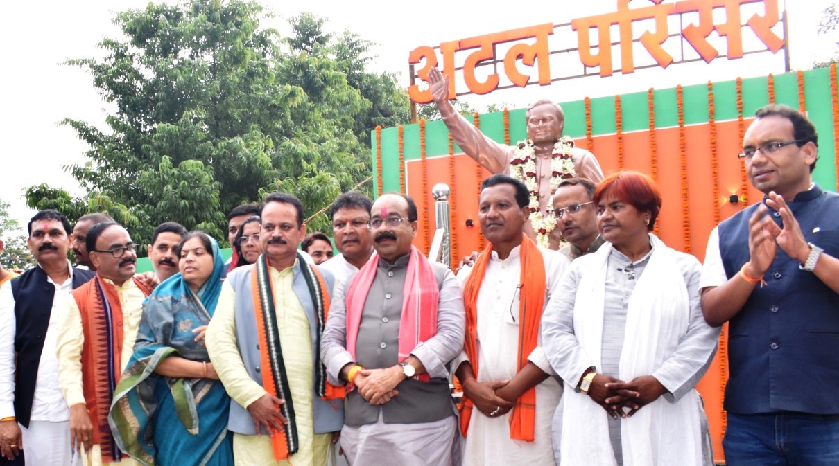 उप मुख्यमंत्री अरुण साव ने चार अटल परिसरों का किया लोकार्पण