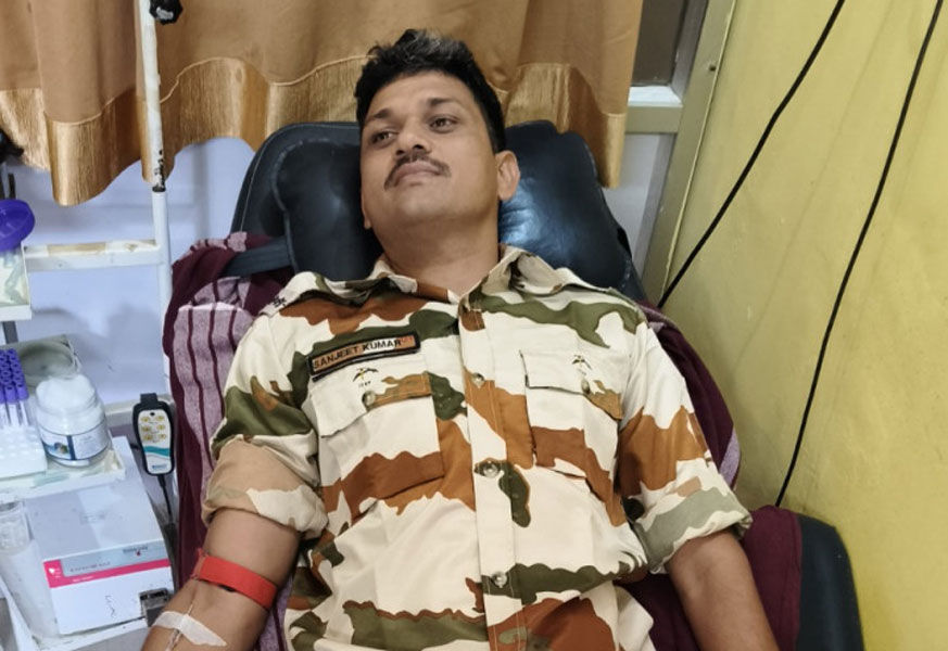 आईटीबीपी जवान बलजीत सिंह ने पेश की मानवता की मिसाल