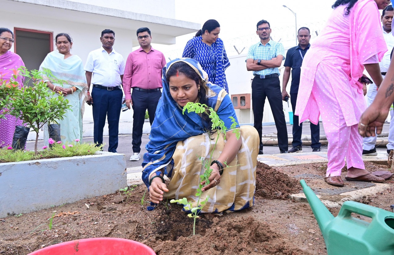 मंत्री लक्ष्मी राजवाड़े ने ‘मोर गोठ ल सुनगा, हर घर मुनगा अभियान’ का किया शुभारंभ