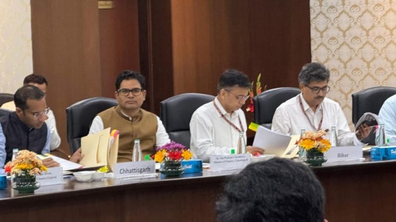 वित्त मंत्री ओ.पी.चौधरी ने जीएसटी सुधारों पर रखा ठोस विजन : बोगस पंजीयन व फर्जी बिलों पर सख्त कार्रवाई के दिए सुझाव