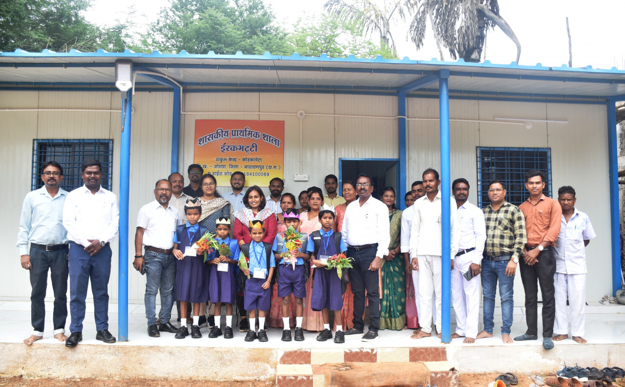 ईरकभट्टी की पाठशाला में लौटी रौनक