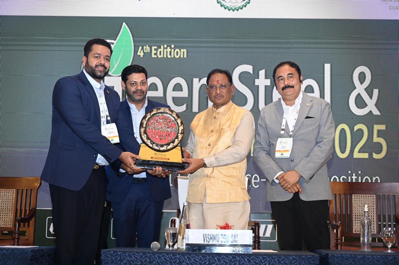 छत्तीसगढ़ की नई औद्योगिक नीति में स्टील सेक्टर को विशेष प्रोत्साहन, ग्रीन स्टील उत्पादन पर विशेष अनुदान भी मिलेगा: मुख्यमंत्री साय
