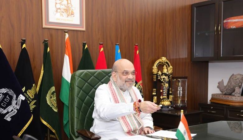 केन्द्रीय गृह एवं सहकारिता मंत्री अमित शाह ने नई दिल्ली से वीडियो कॉन्फ्रेंसिंग के माध्यम से अहमदाबाद में सरदार धाम गर्ल्स हॉस्टल फेज-2 का उद्घाटन किया